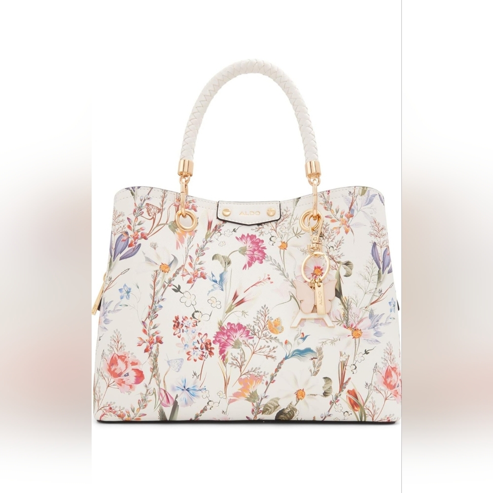 NWT Aldo floral Myrtelaa Satchel bag 💥Host Pick💥